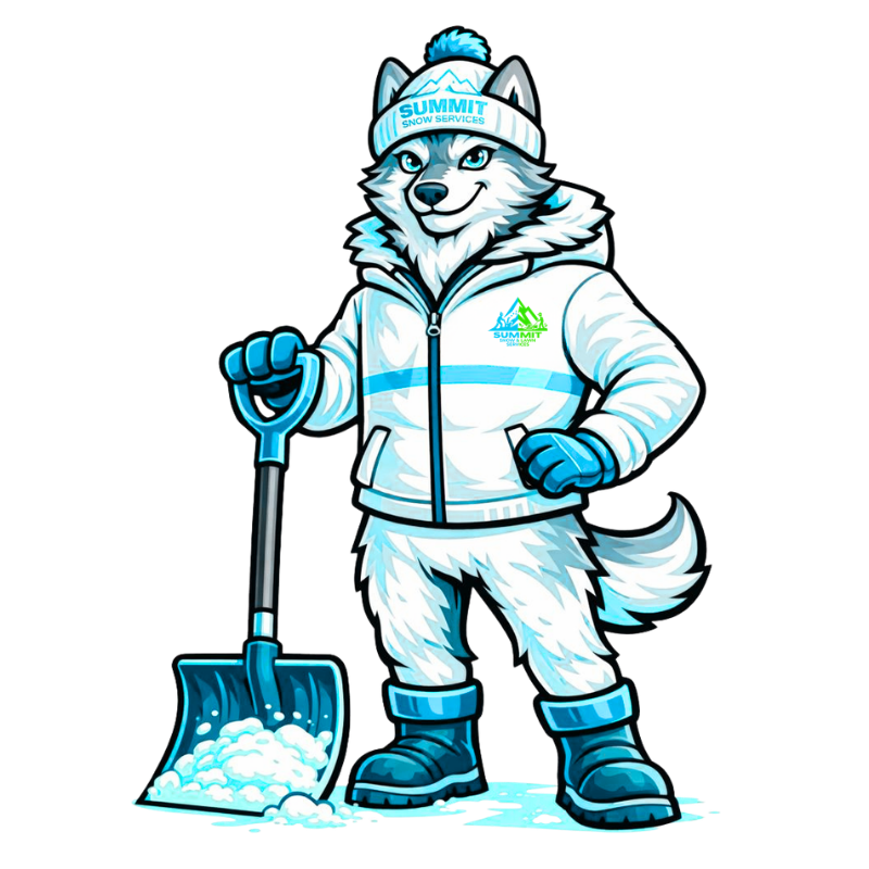 Summit's snow-crew mascot